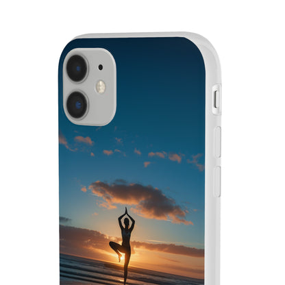 Yoga on the beach Phone Case | iPhone / Samsung