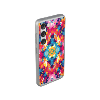 Maya Hayuk  inspired bold, colourful  pattern Phone Case