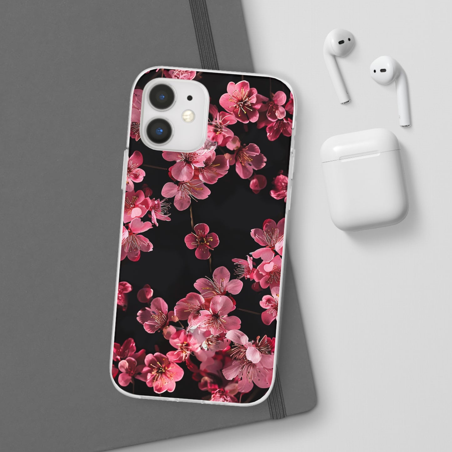 Pink Flowers Phone Case | iPhone / Samsung