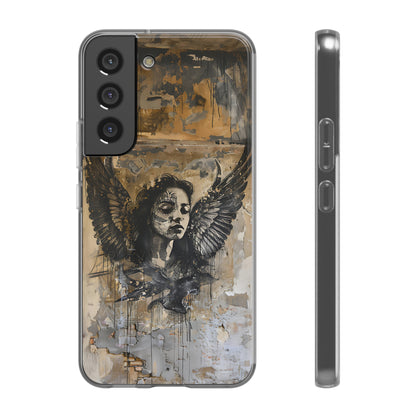 Vhils inspired Gothic Woman Phone Case