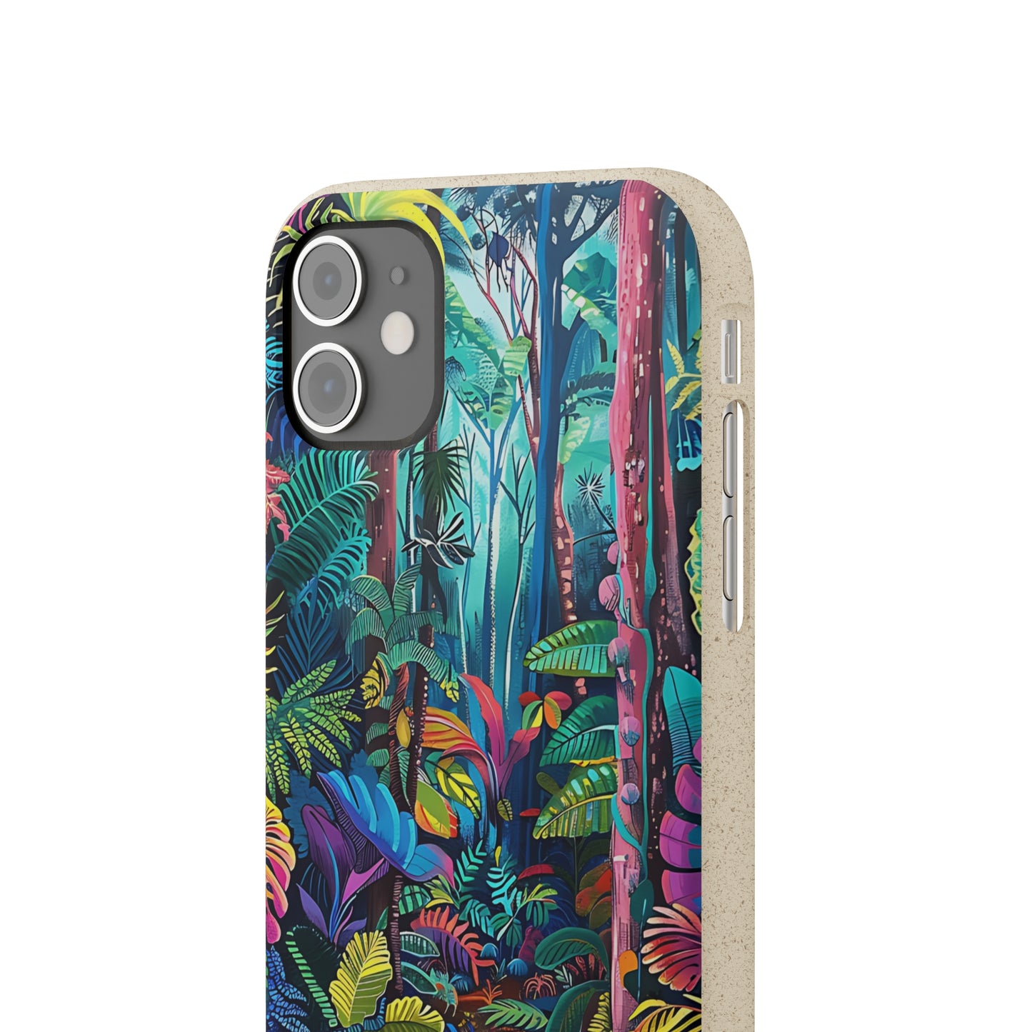 Colourful Rain Forest Biodegradable Phone Case | iPhone / Samsung