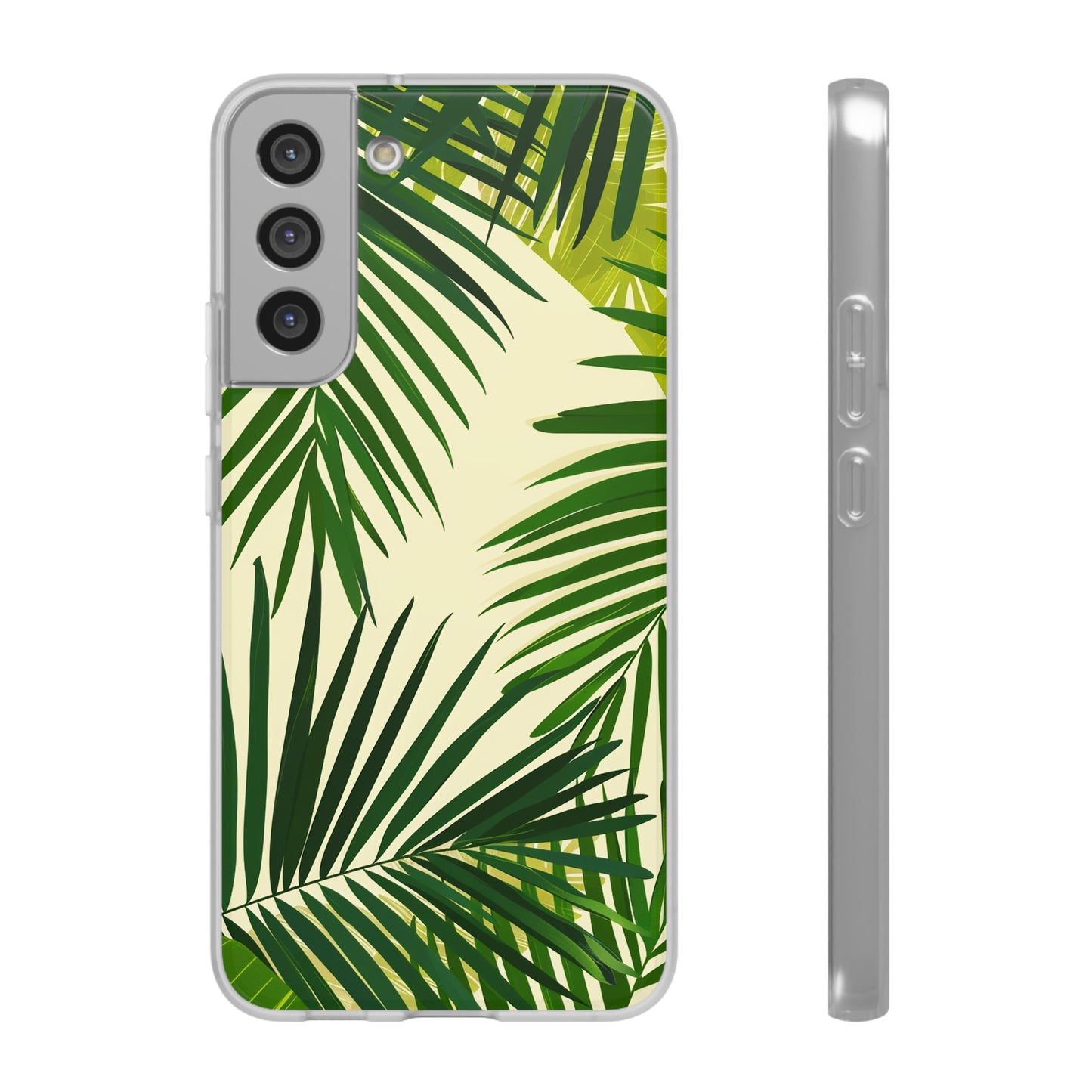 Green Leaves Pattern Phone Case | iPhone / Samsung