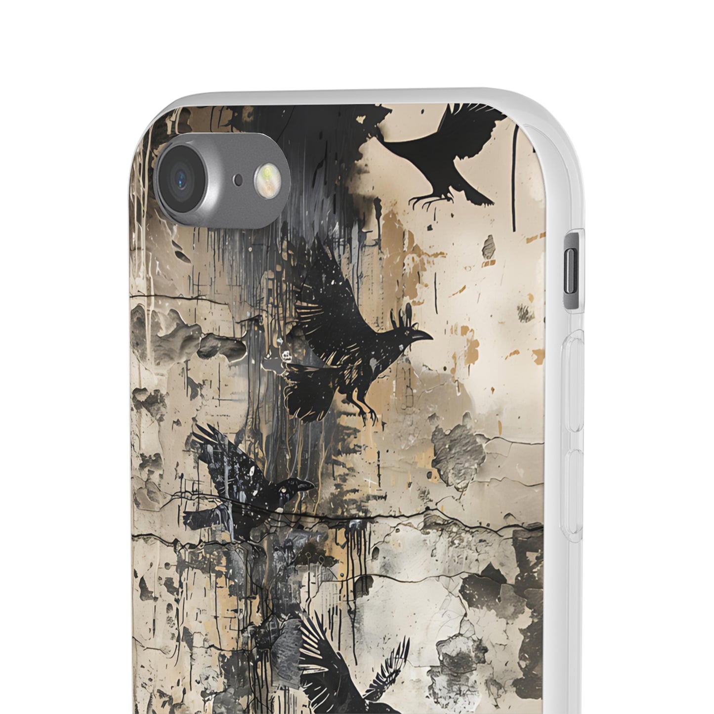 Vhils inspired birds Phone Case