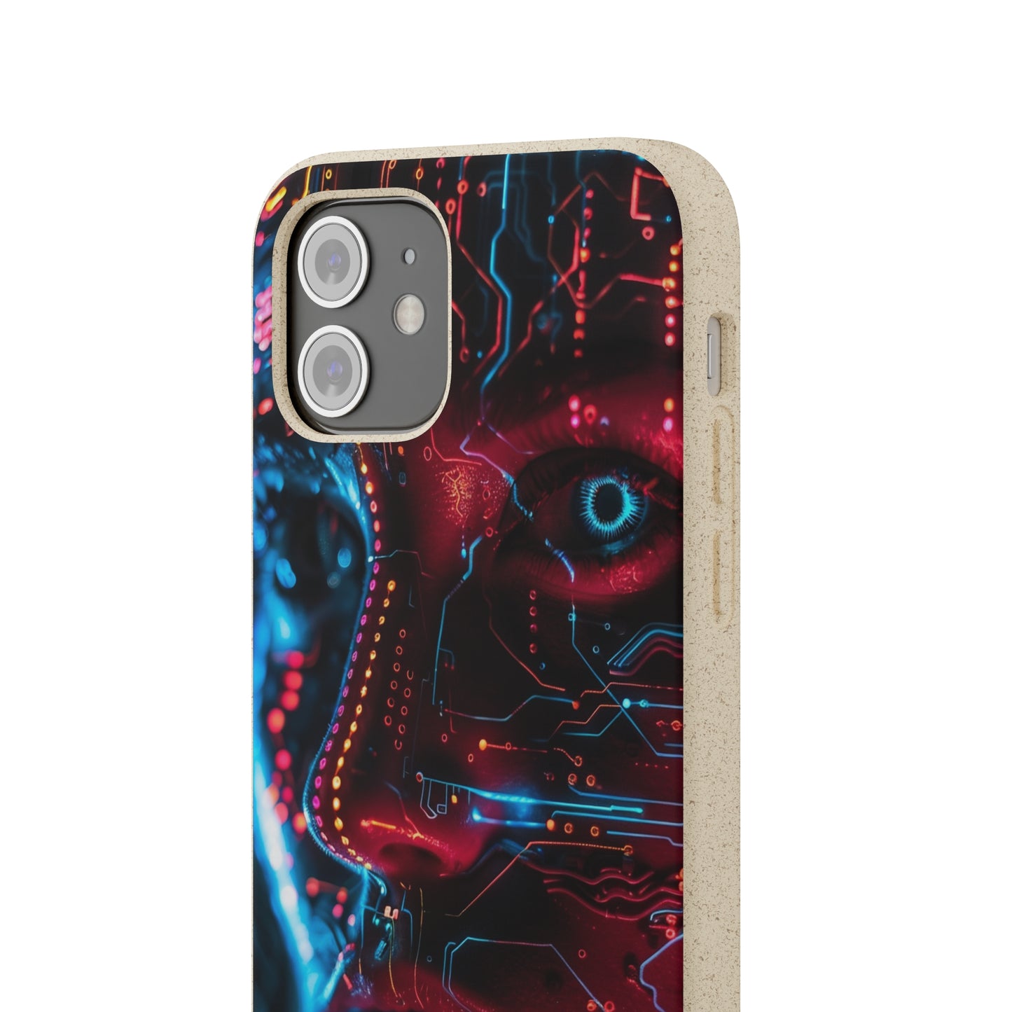 Cyberpunk woman Biodegradable Phone Case | iPhone / Samsung