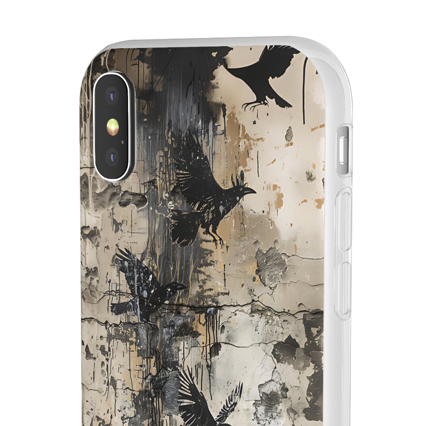 Vhils inspired birds Phone Case