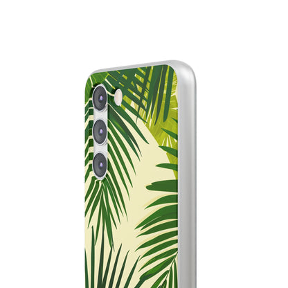 Green Leaves Pattern Phone Case | iPhone / Samsung