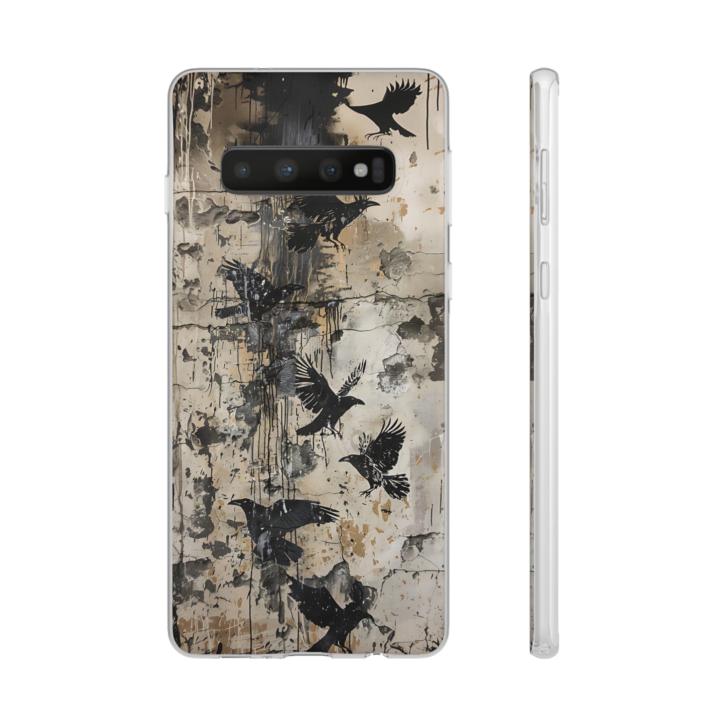 Vhils inspired birds Phone Case