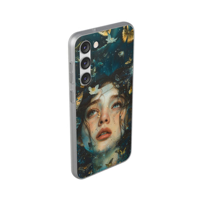 Girl under water contemporary style | iPhone/Samsung | Slimline Phone Case