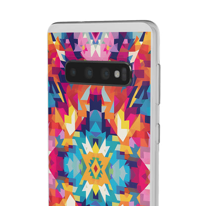 Maya Hayuk  inspired bold, colourful  pattern Phone Case