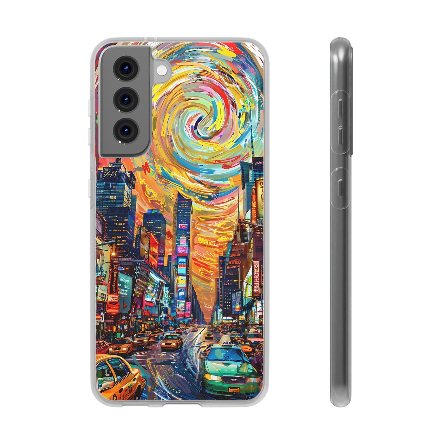 Van Gogh inspired City scene | iPhone/Samsung | Slimline Phone Case