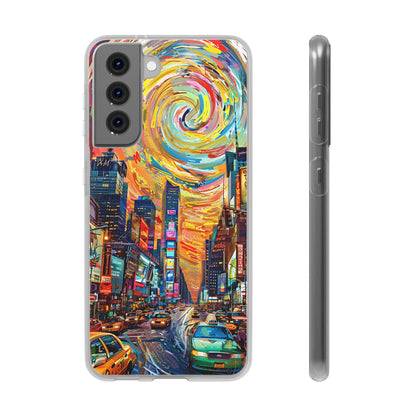 Van Gogh inspired City scene | iPhone/Samsung | Slimline Phone Case