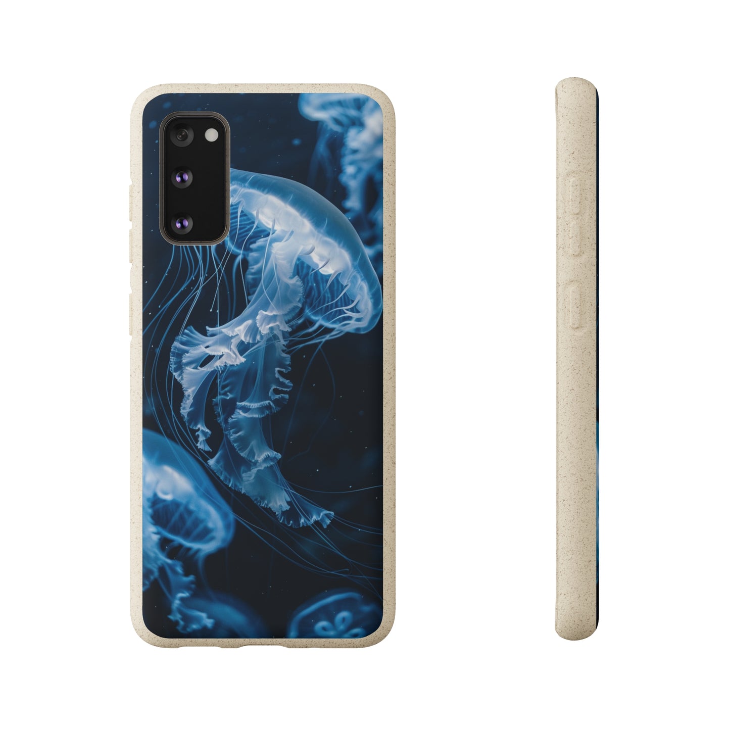 Deep Ocean Jellyfish Biodegradable Phone Case | iPhone / Samsung