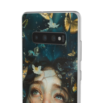 Girl under water contemporary style | iPhone/Samsung | Slimline Phone Case