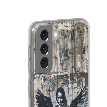 Vhils inspired Gothic Dark Angel Phone Case