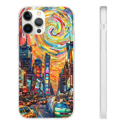 Van Gogh inspired City scene | iPhone/Samsung | Slimline Phone Case