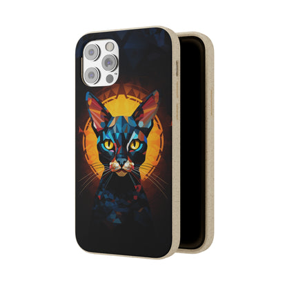 Cat Biodegradable Phone Case | iPhone / Samsung