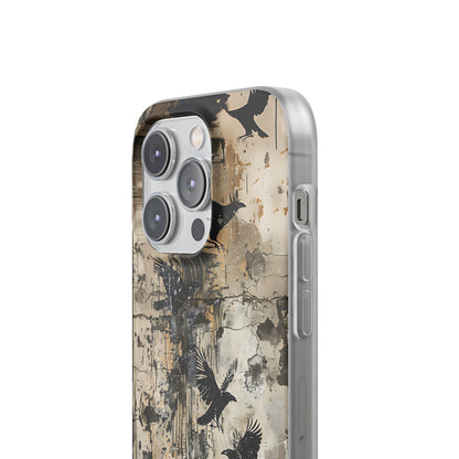 Vhils inspired birds Phone Case