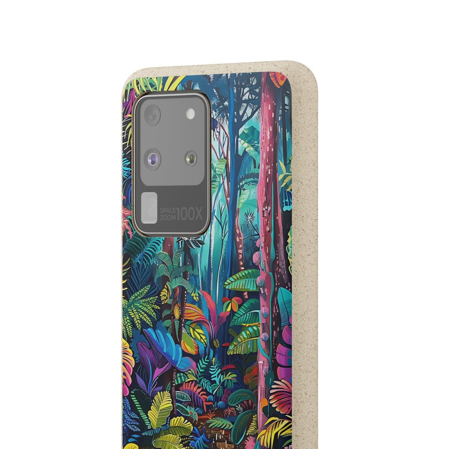 Colourful Rain Forest Biodegradable Phone Case | iPhone / Samsung