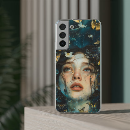 Girl under water contemporary style | iPhone/Samsung | Slimline Phone Case