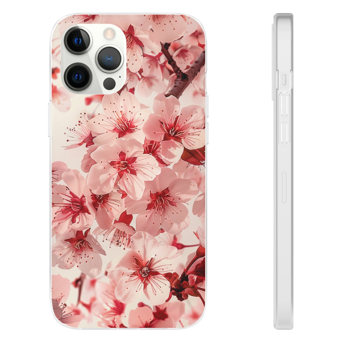 Pink Flowers Phone Case | iPhone / Samsung