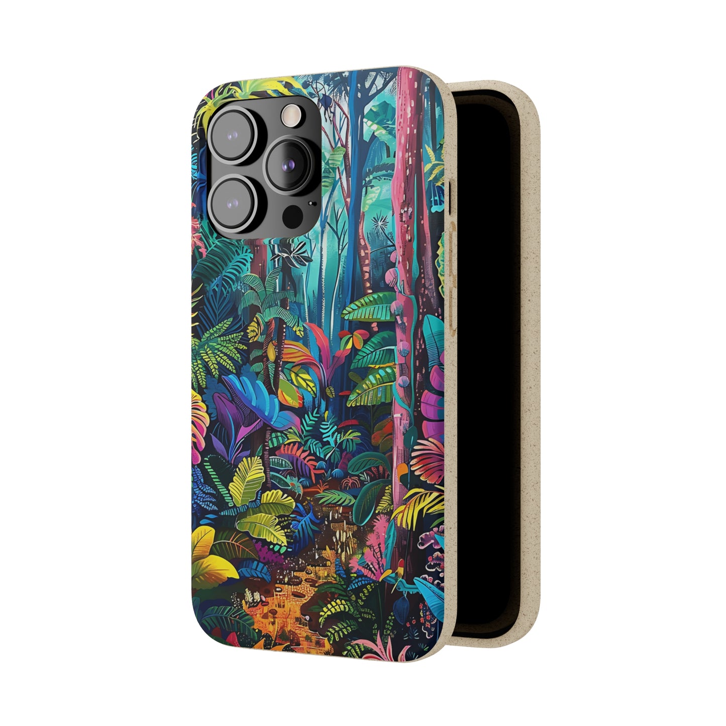 Colourful Rain Forest Biodegradable Phone Case | iPhone / Samsung