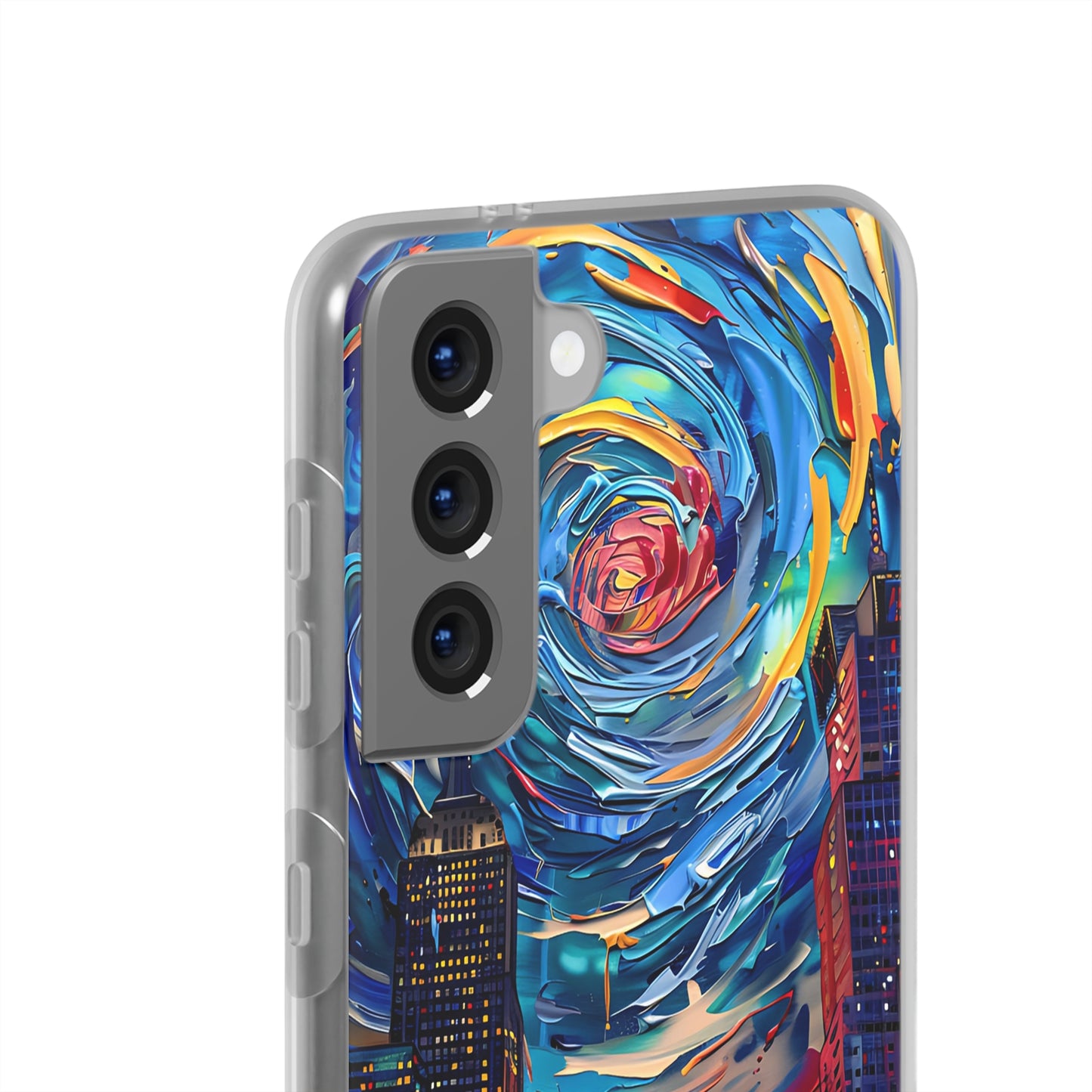 Van Gogh inspired City scene | iPhone/Samsung | Slimline Phone Case