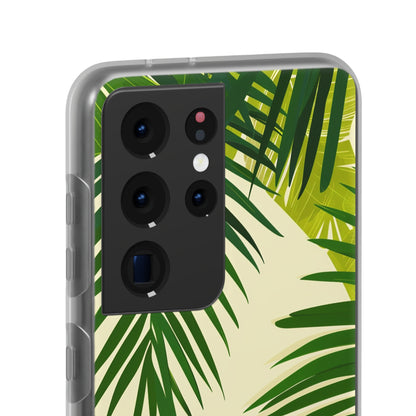 Green Leaves Pattern Phone Case | iPhone / Samsung