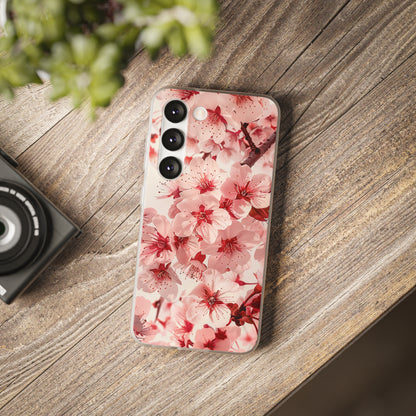 Pink Flowers Phone Case | iPhone / Samsung