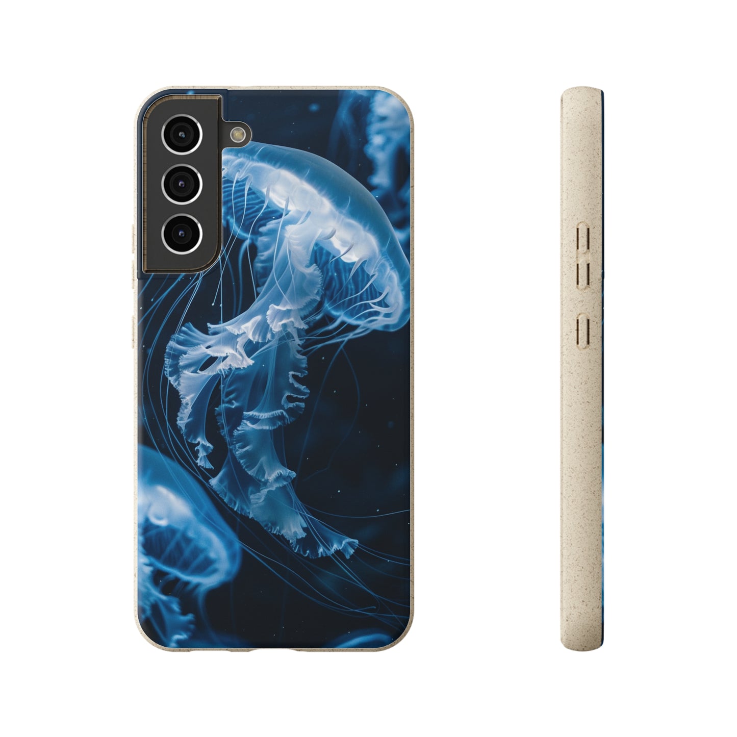 Deep Ocean Jellyfish Biodegradable Phone Case | iPhone / Samsung