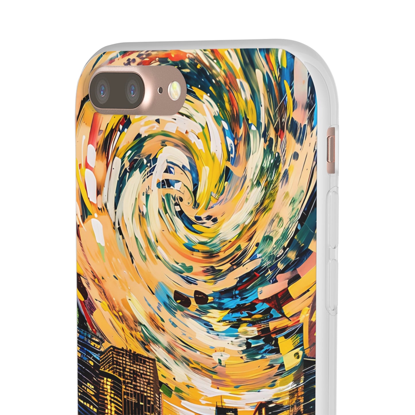 Van Gogh inspired City scene | iPhone/Samsung | Slimline Phone Case