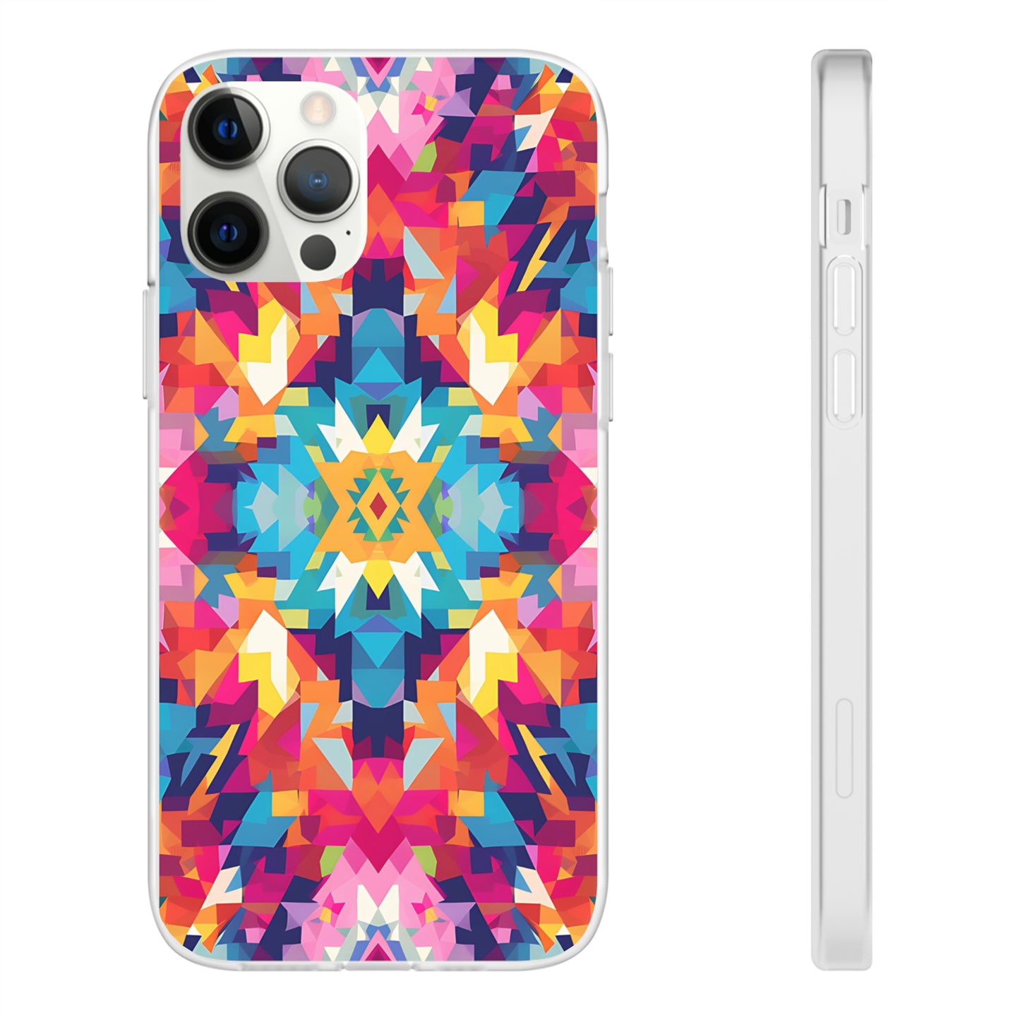 Maya Hayuk  inspired bold, colourful  pattern Phone Case