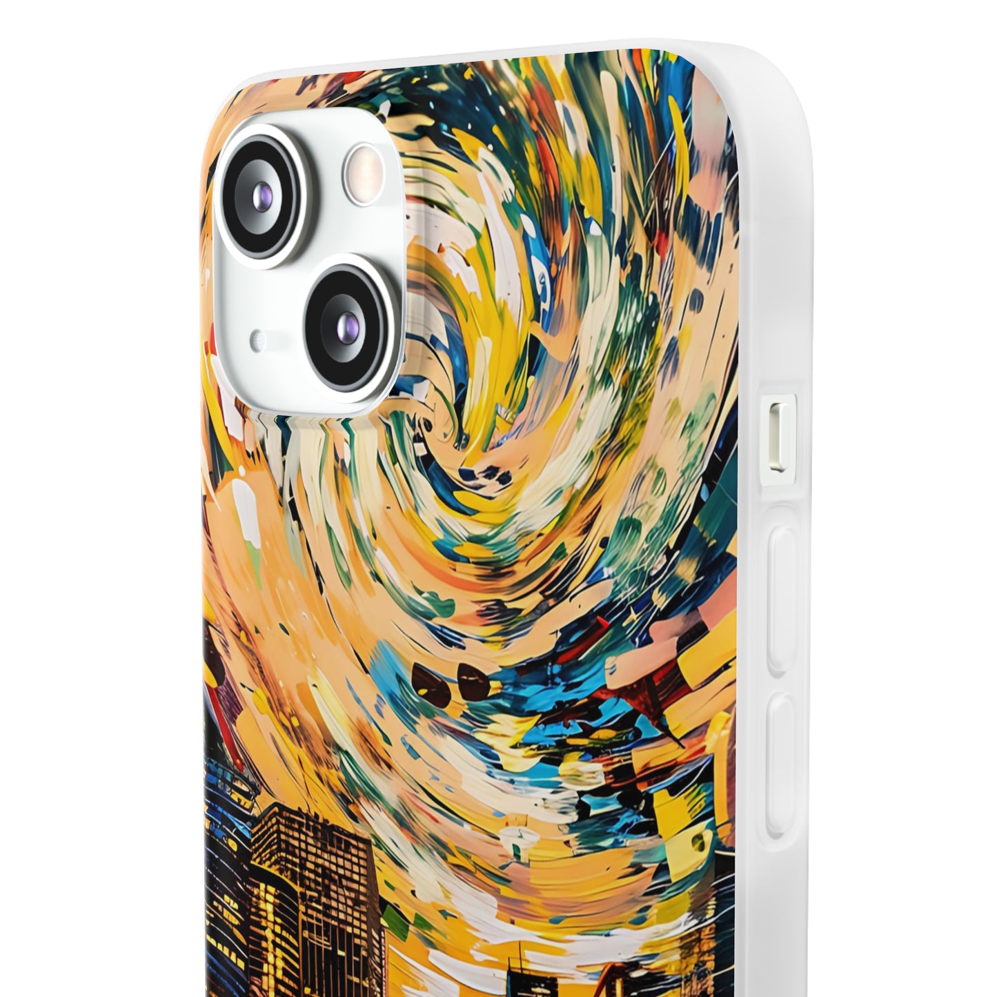 Van Gogh inspired City scene | iPhone/Samsung | Slimline Phone Case