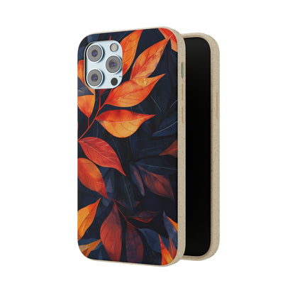 Autumnal Leaves Biodegradable Phone Case | iPhone / Samsung