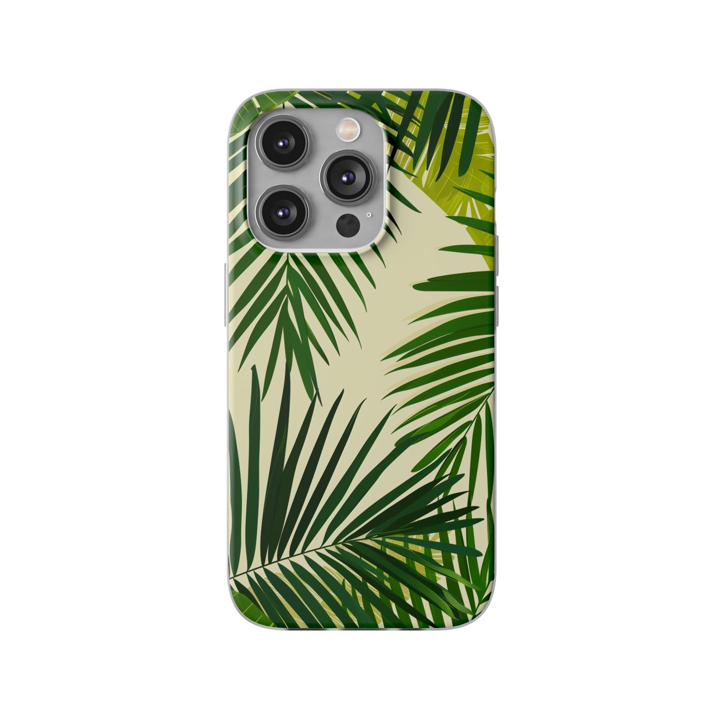 Green Leaves Pattern Phone Case | iPhone / Samsung