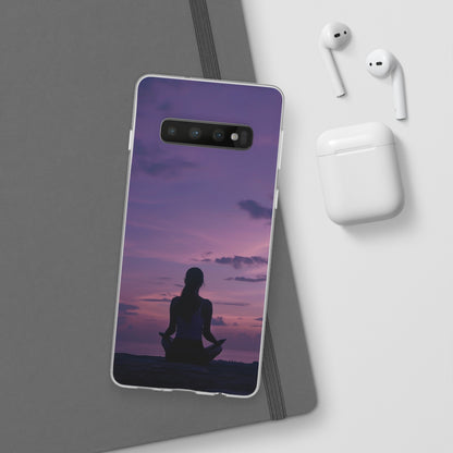 Yoga on the beach Phone Case | iPhone / Samsung