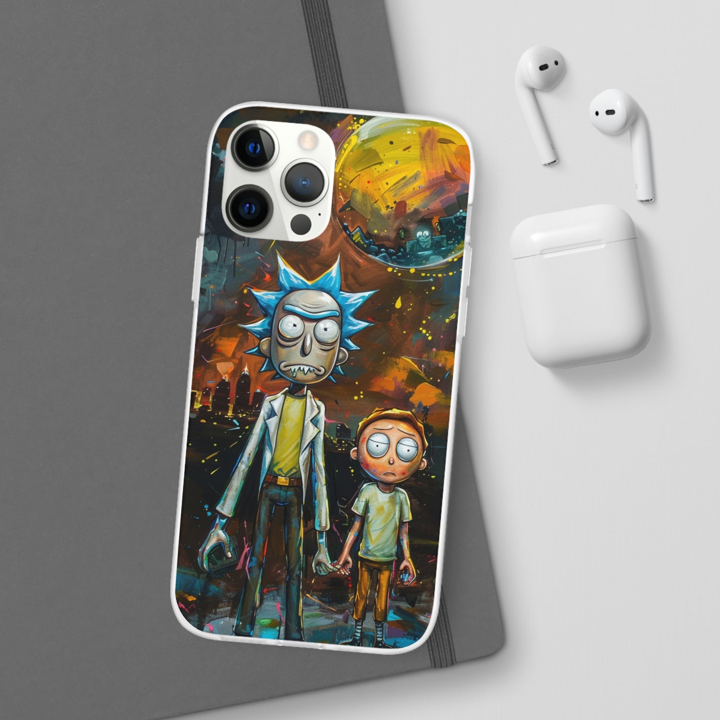 Rick and Morty realism Phone Case