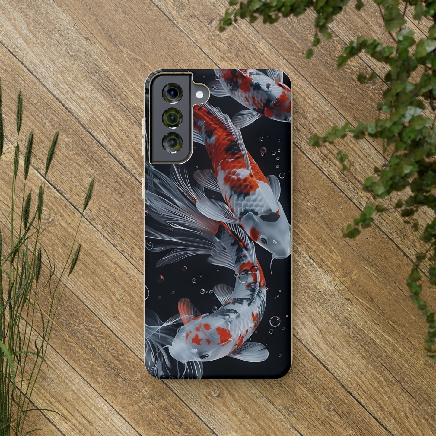 Realistic Koi Fish Biodegradable Phone Case | iPhone / Samsung