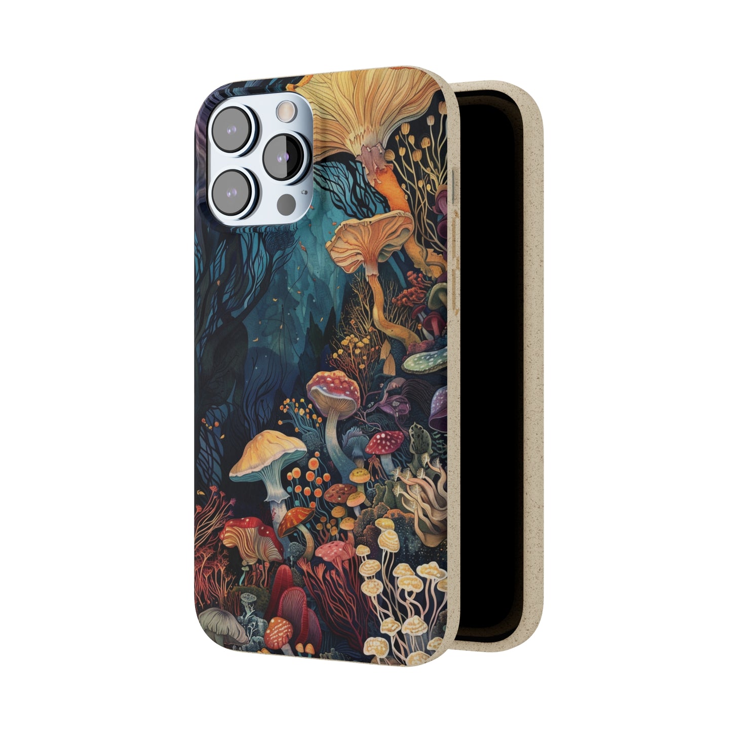 Mushroom Forest Biodegradable Phone Case | iPhone / Samsung