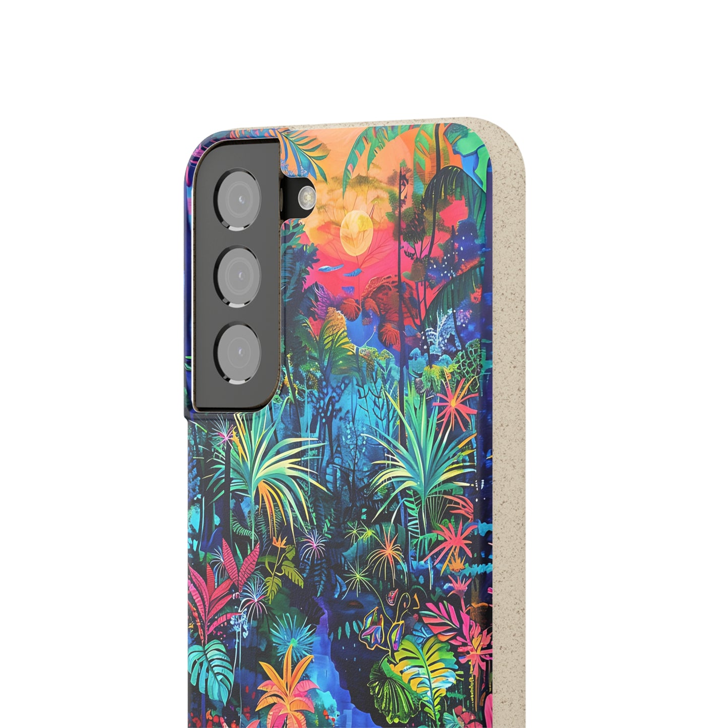 Colourful Rain Forest Biodegradable Phone Case | iPhone / Samsung