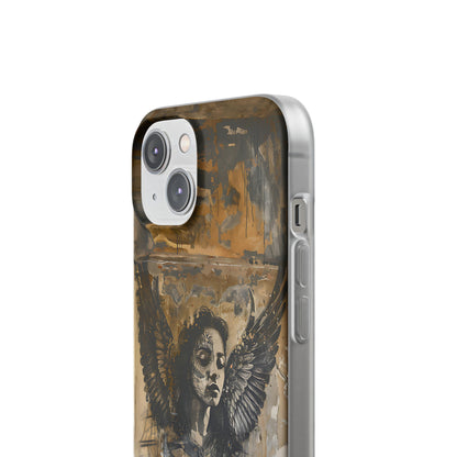 Vhils inspired Gothic Woman Phone Case