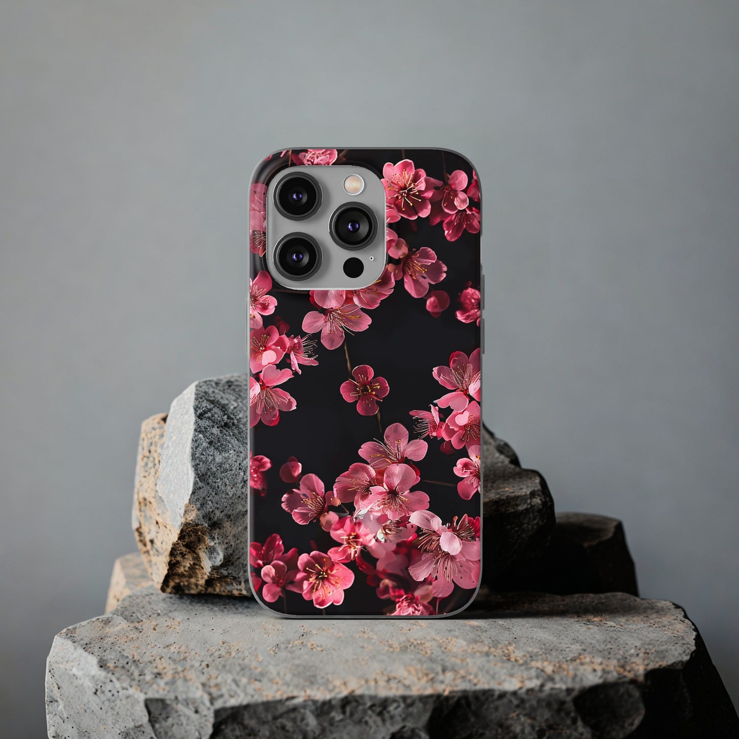 Pink Flowers Phone Case | iPhone / Samsung