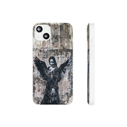 Vhils inspired Gothic Dark Angel Phone Case