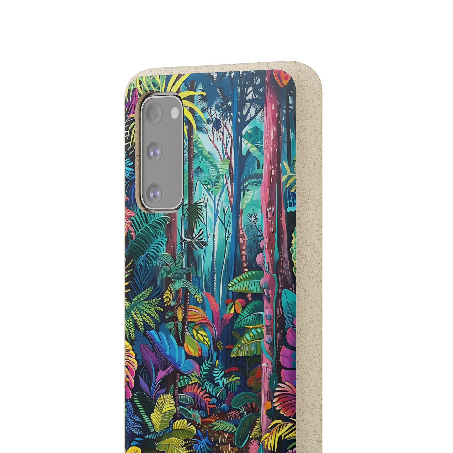 Colourful Rain Forest Biodegradable Phone Case | iPhone / Samsung