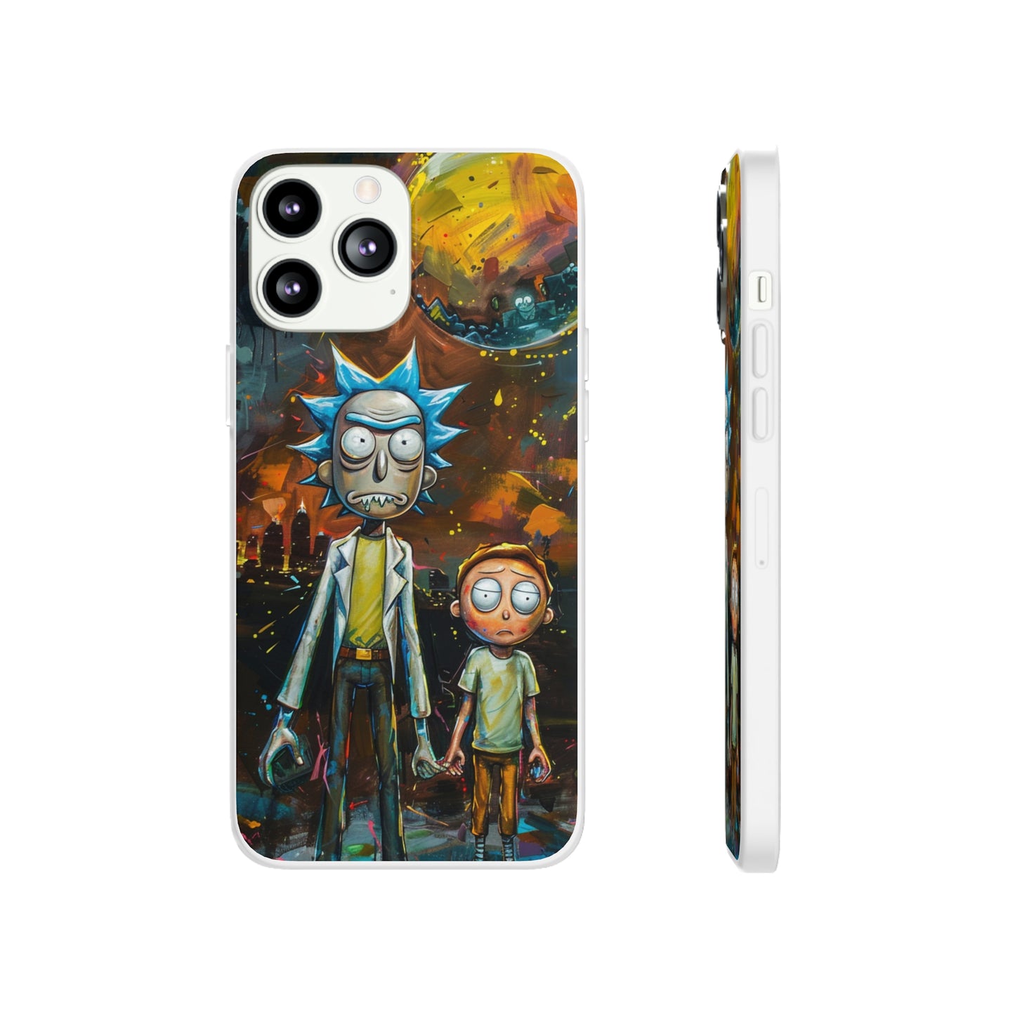 Rick and Morty realism Phone Case