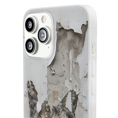 Vhils inspired grafitti Cat Phone Case