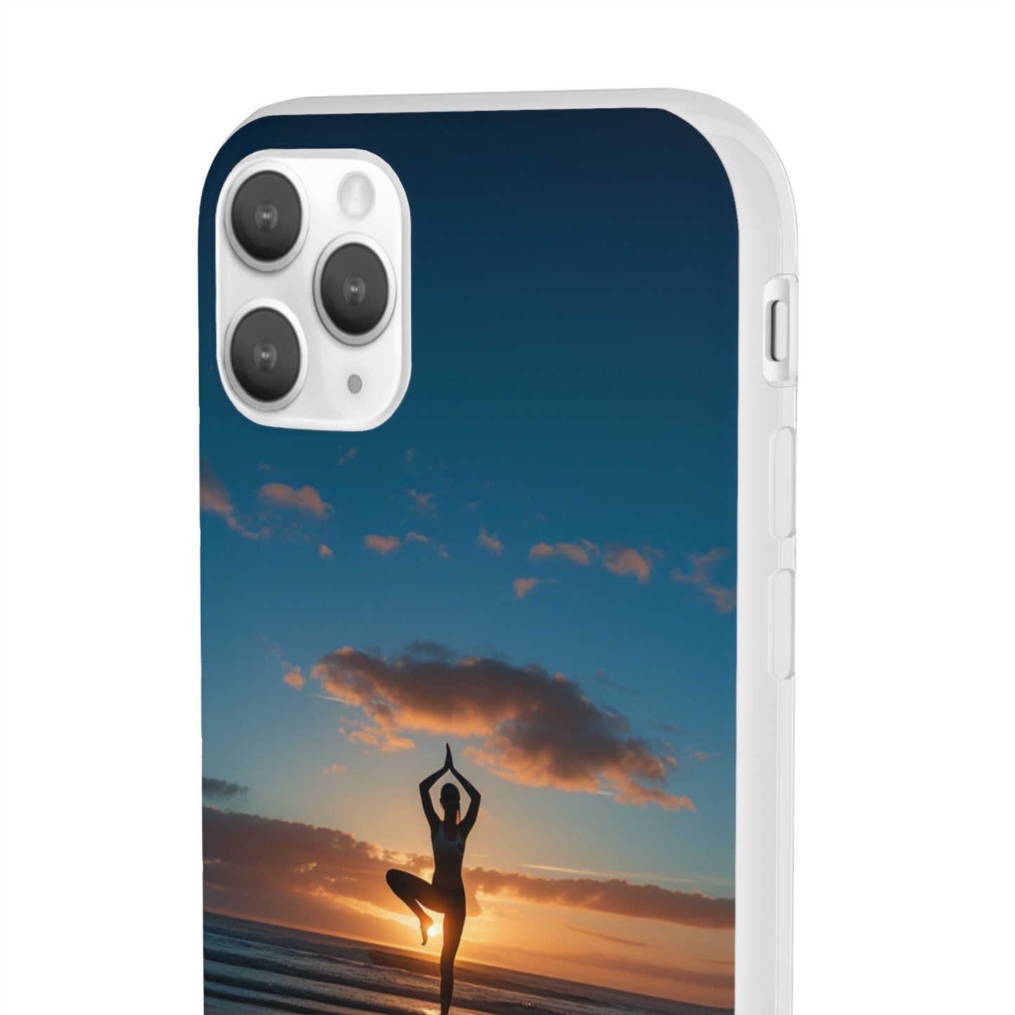 Yoga on the beach Phone Case | iPhone / Samsung