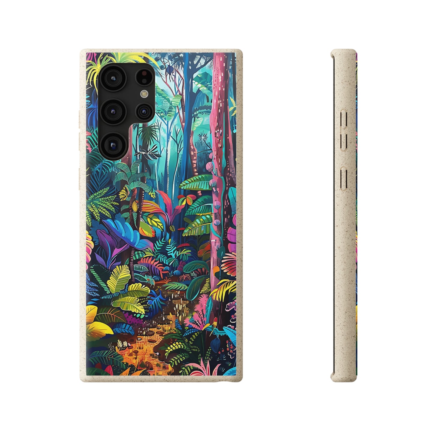 Colourful Rain Forest Biodegradable Phone Case | iPhone / Samsung