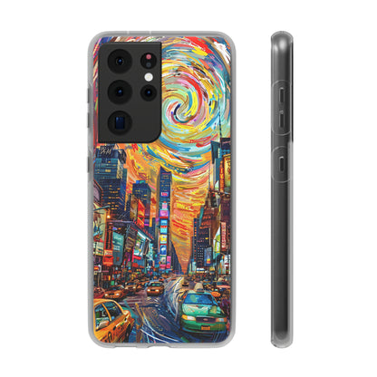 Van Gogh inspired City scene | iPhone/Samsung | Slimline Phone Case