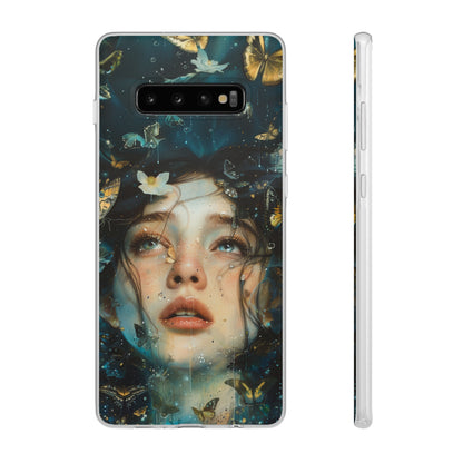 Girl under water contemporary style | iPhone/Samsung | Slimline Phone Case