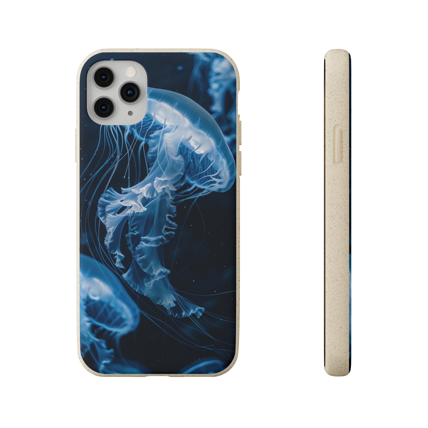 Deep Ocean Jellyfish Biodegradable Phone Case | iPhone / Samsung